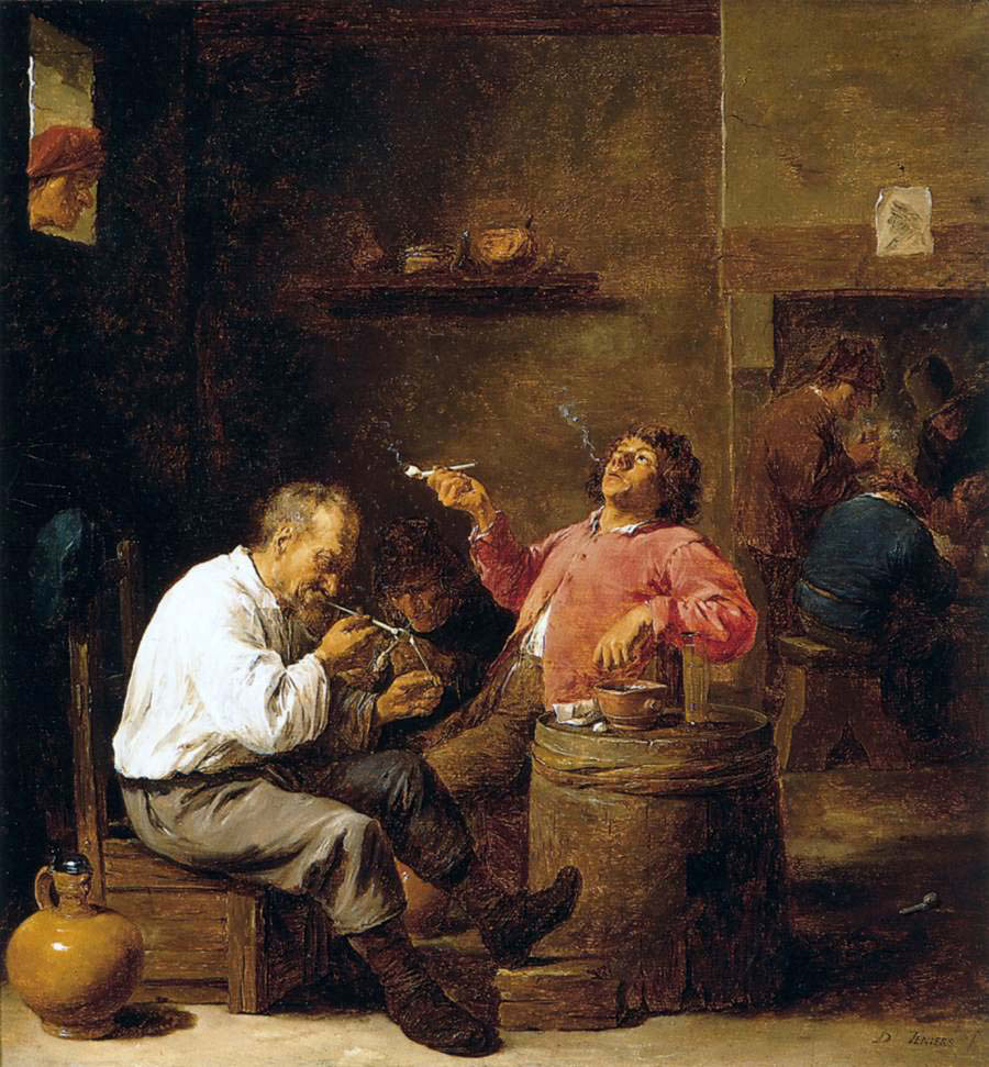smokers in an interior